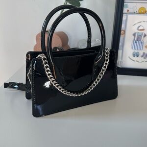 Black shoulder bag